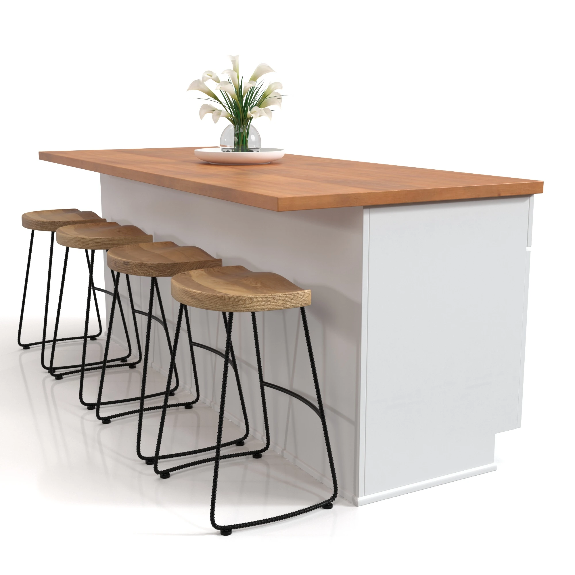 Kitchen Island Countertop 07 3D Model_04